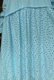 Made in Italy Rumours Broderie Smock Tunic Aqua